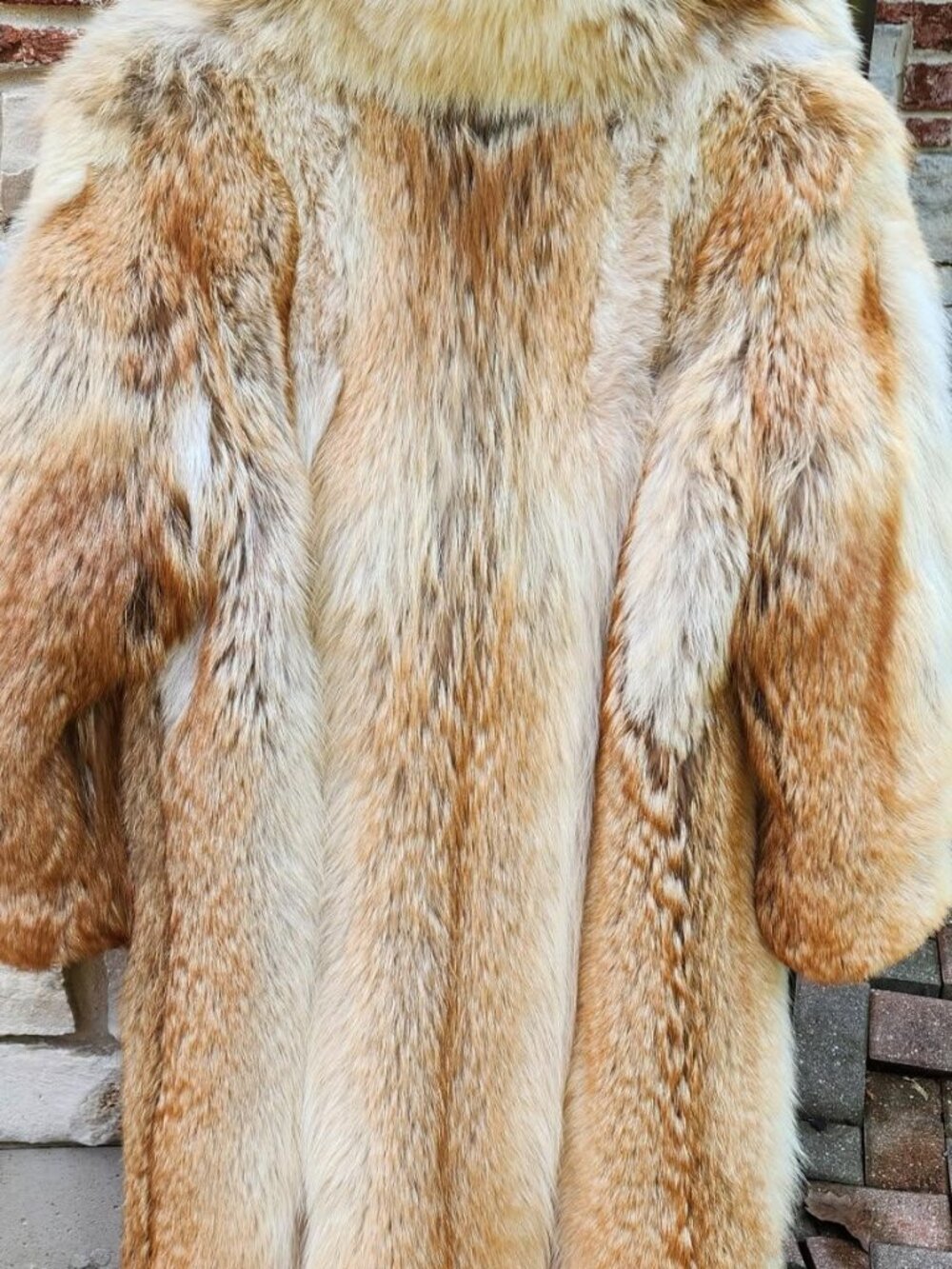 Fendi Full Pelt Red Fox Designer Coat